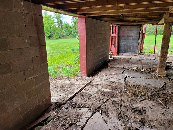 barn foundation before 5